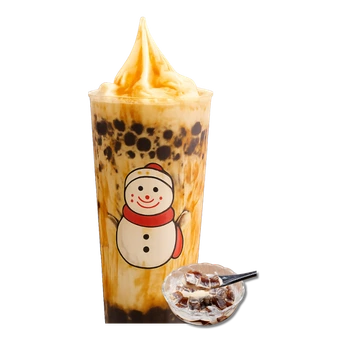 Brown sugar jelly milk tea Brown sugar jelly milk tea