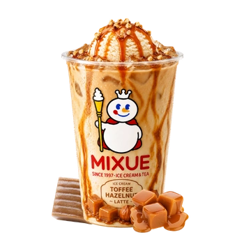 Ice cream toffee hazelnut latte Ice cream toffee hazelnut latte
