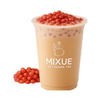 Red bean milk tea Red bean milk tea