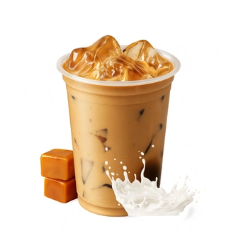 Toffee hazelnut pearl milk tea Toffee hazelnut pearl milk tea