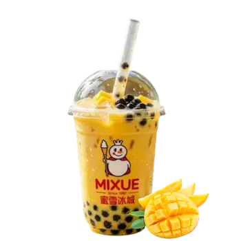 creamy mango boba