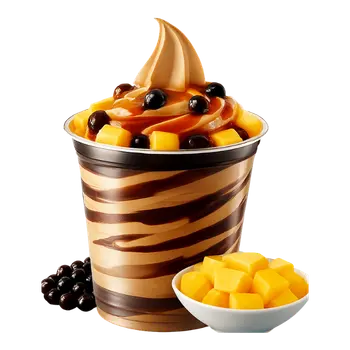 pearl brulee sundae pearl brulee sundae