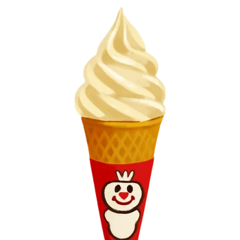vanilla ice cream cone vanilla ice cream cone