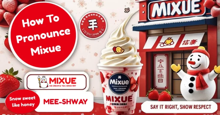 how to pronounce mixue